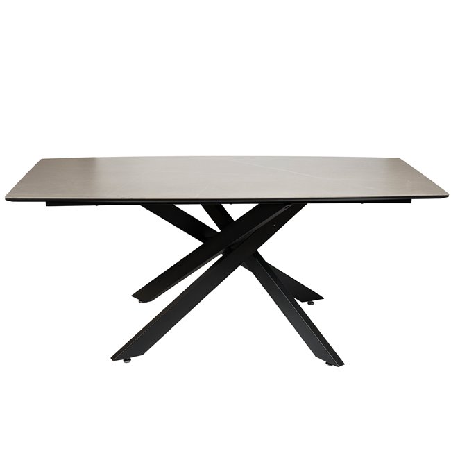 Dining table Lafitte GR, grey/ ceramic, 180x90xH75cm