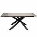 Dining table Lafitte GR, grey/ ceramic, 180x90xH75cm