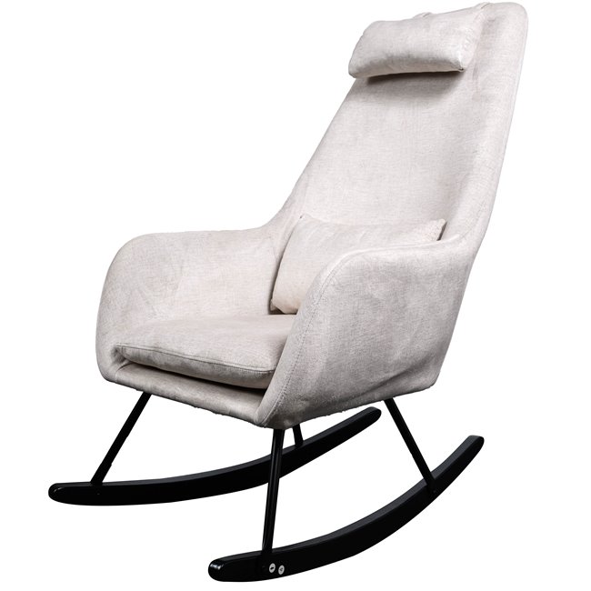 Rocking chair Amberg, taupe,105x63x53cm, sēdv. H46cm