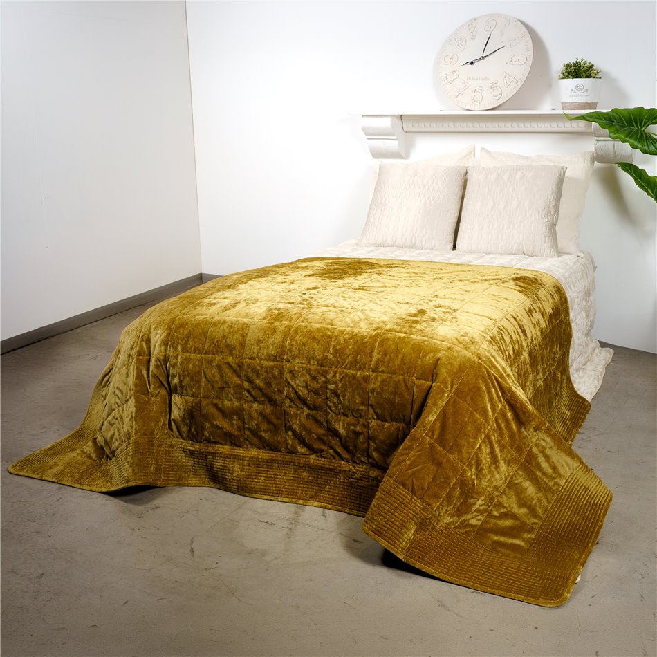 Bed cover Joseps, velvet, 160x220cm