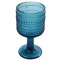 Бокал для вина Sater, blue, 270ml, H15.5cm, D8cm