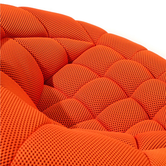 Swivel chair Valentino, orange, 115x104x80cm