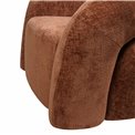 Swivel chair Vally, caramel 500, 87x89x72cm