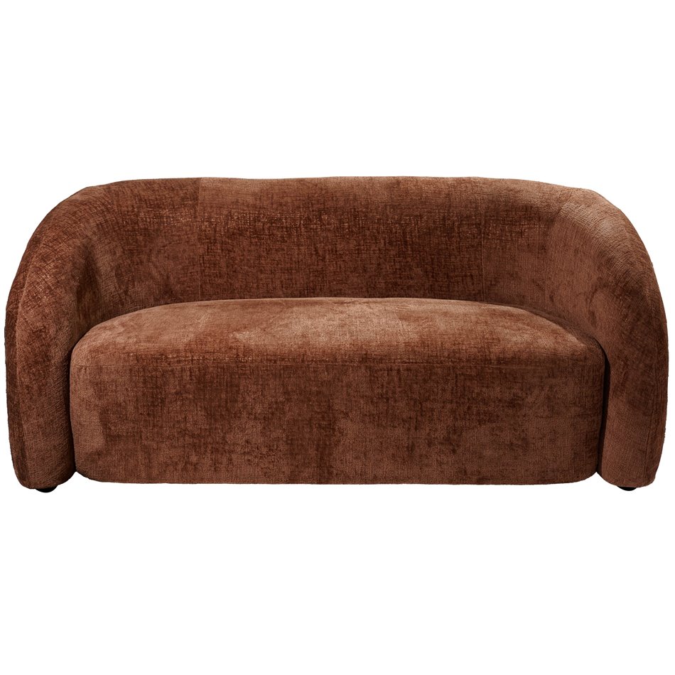 2 seater sofa Vally, caramel 500, 177x89x72cm