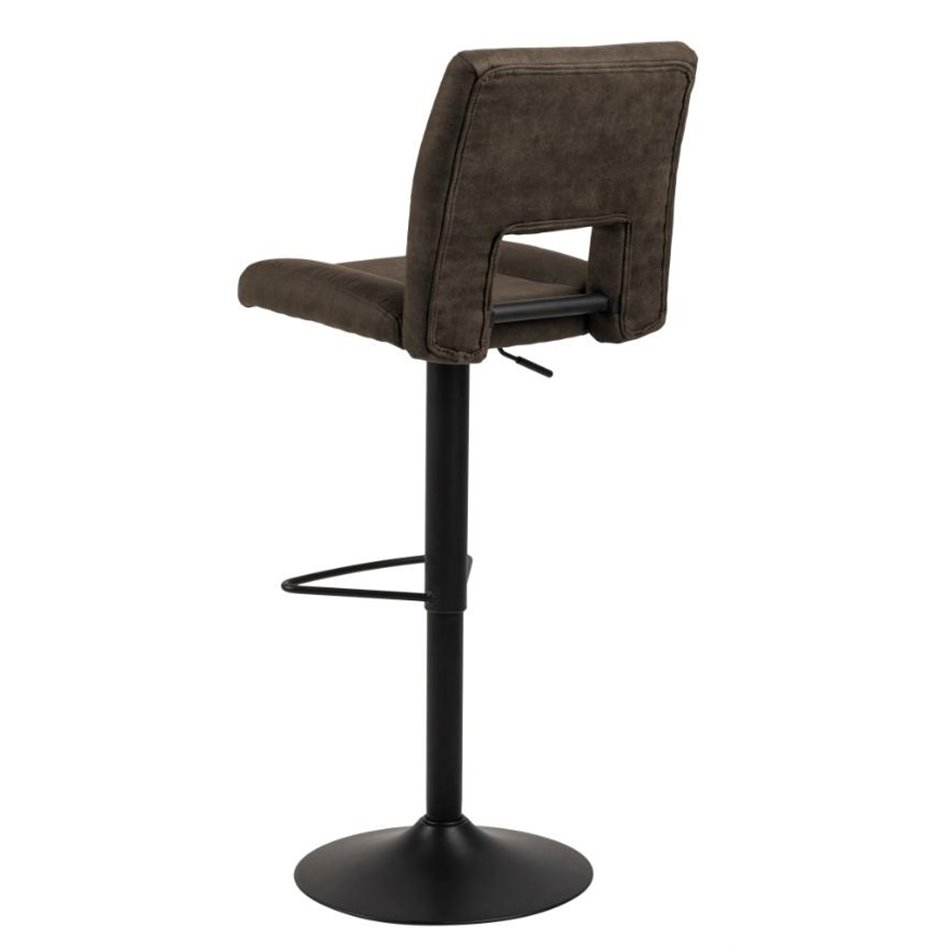 Bar stool Asylva, anthracite Preston 96, H115x41.5x52cm