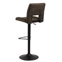 Bar stool Asylva, anthracite Preston 96, H115x41.5x52cm