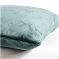 Decorative pillowcase Lotta, dark turqouise, 45x45cm