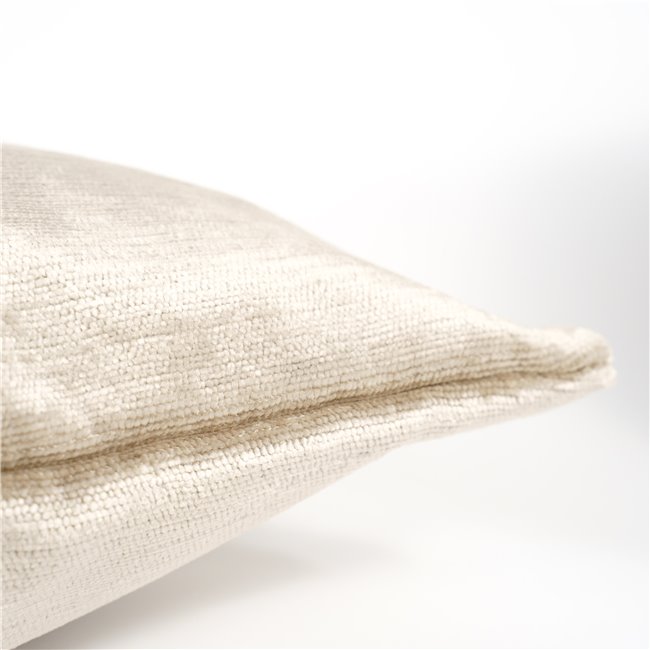 Decorative pillowcase Lotta, taupe, 45x45cm