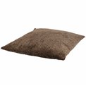 Decorative pillowcase Vivaldi, brown, 60x60cm