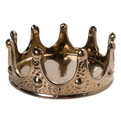 Декор Crown, золотого цвета, D21x8см 