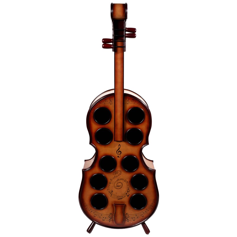 Wine rack Violin, 48.5x18x134.5cm