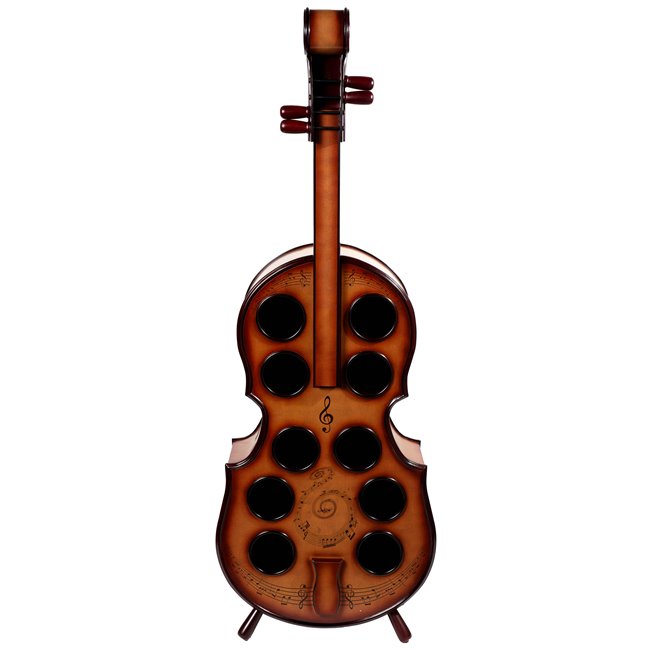 Wine rack Violin, 48.5x18x134.5cm