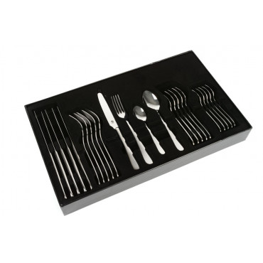 16 Piece Childrens Kids Stainless Steel Windsor Cutlery Set Spoon Fork Knife