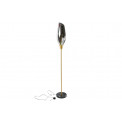 Floor lamp Bella Smoke, E27 60W, H174cm, D27cm