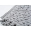 Bath mat, grey colour, 75x50x2cm