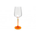 Wine glass Charisma Orange, 450 ml, H25x8cm