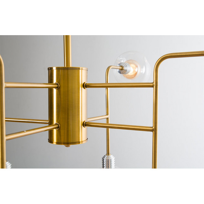 Ceiling lamp Rebais, in bronze tone, G9 8x35W(max), D85 x H132cm