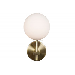 Wall lamp Rossi, white/bronze, 10x16x20cm, G9LED3.5Wx1pcs