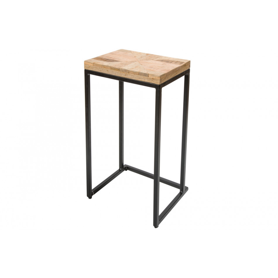 Side table Splita S, mango wood, 30x22x56cm