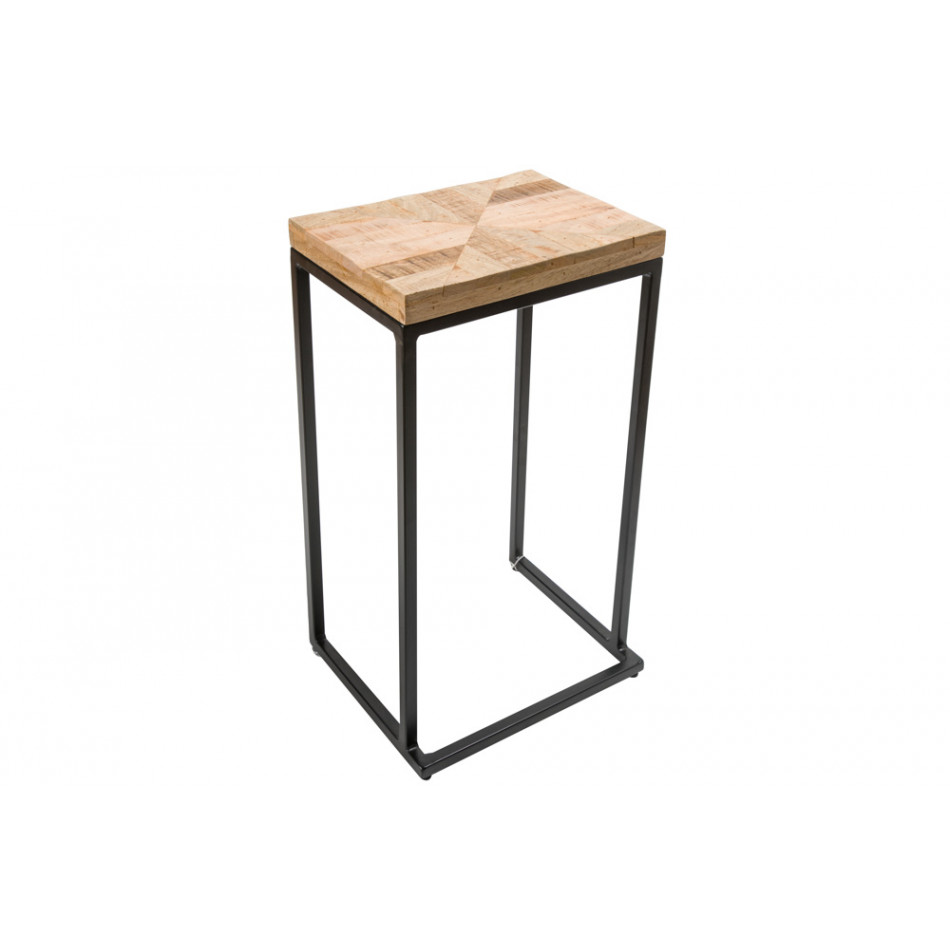 Side table Splita S, mango wood, 30x22x56cm