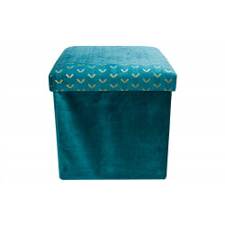 Box Liam, teal, 38x38x38cm