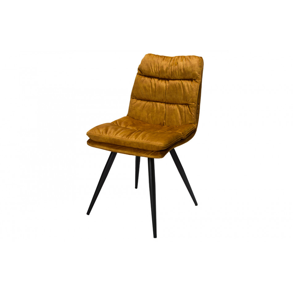 Dining chair Arina, golden, 45x84x47cm, seat 40cm