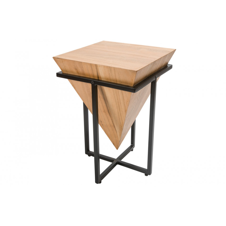 Stool Solo, acacia, 31x31x45cm