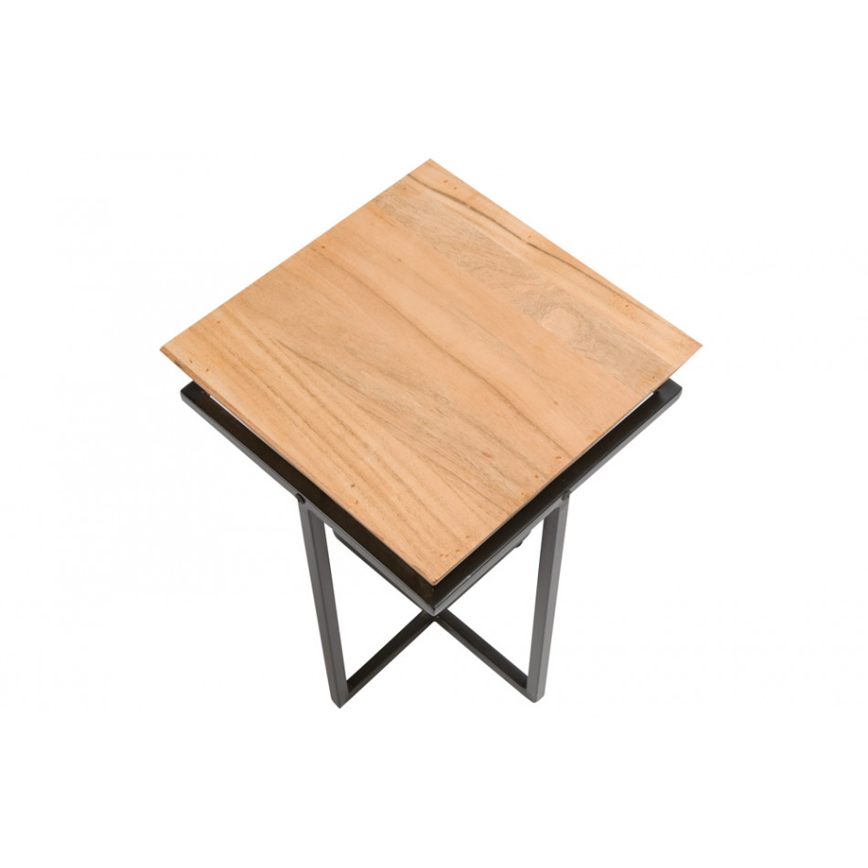 Stool Solo, acacia, 31x31x45cm