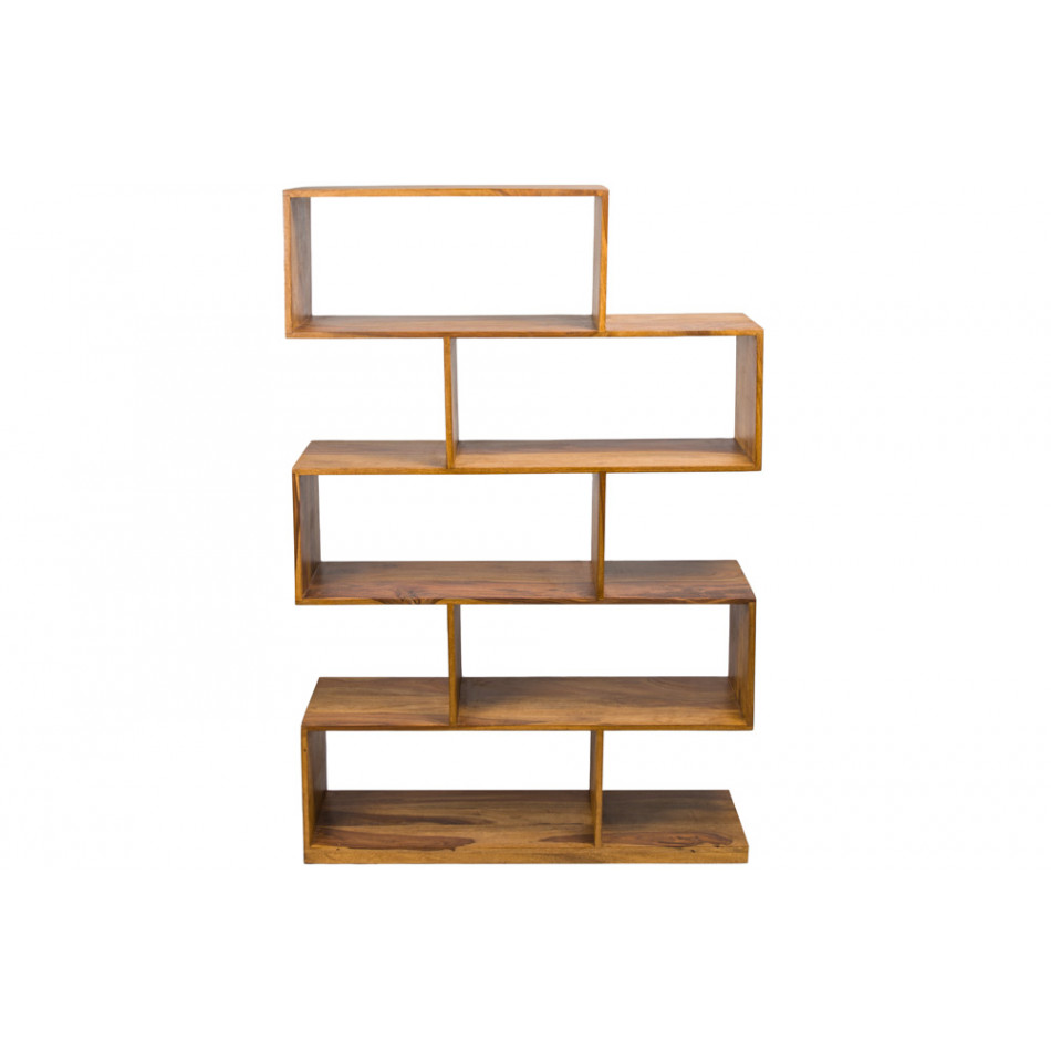 Bookcase Soto maggiore, sheesham wood, 100x30x150cm