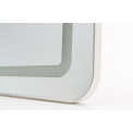 Wall mirror with LED, 65x49cm