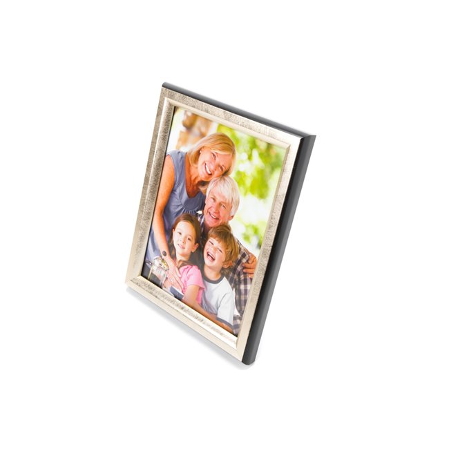 Photo frame Karhila, black/gold, 15x20cm