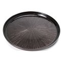 Dessert plate Astra, black, D21cm