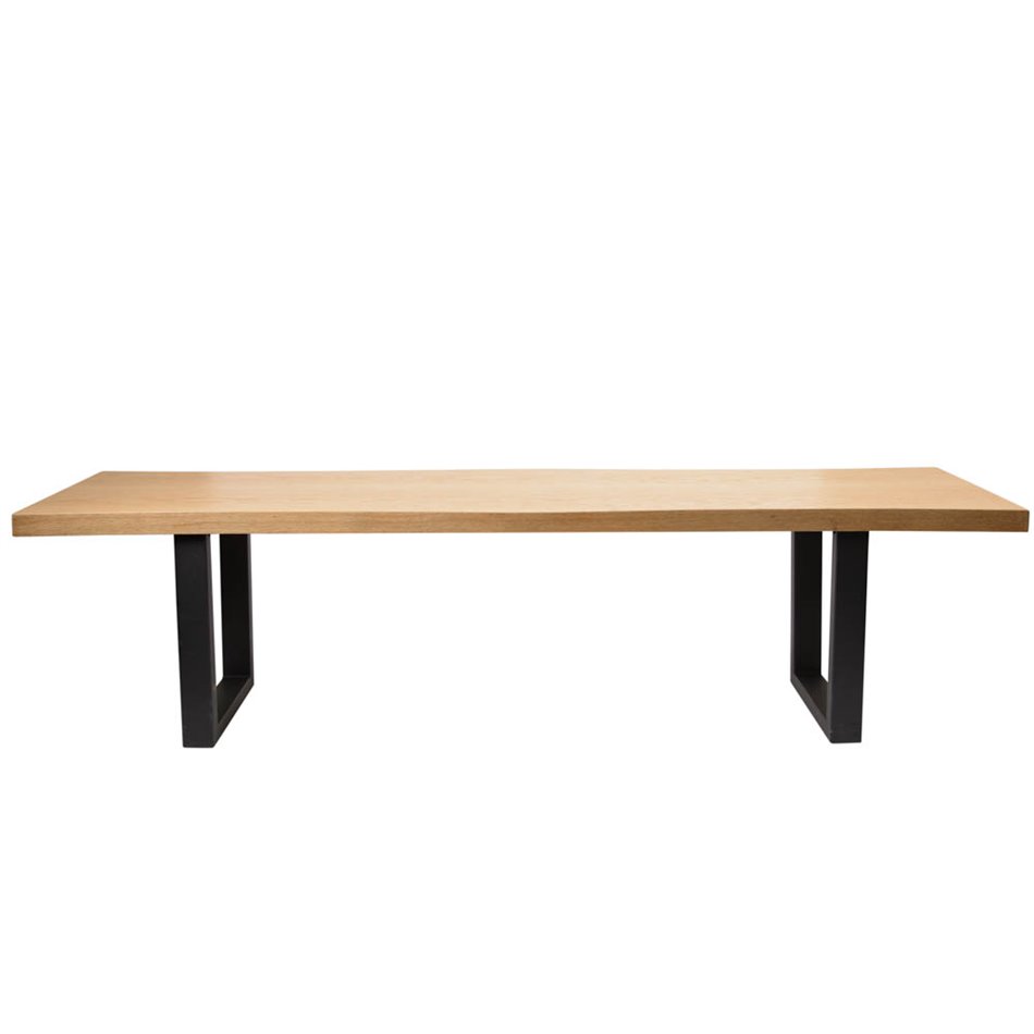 Bench Trave, oak wood veneer,180x38.5x46.5cm