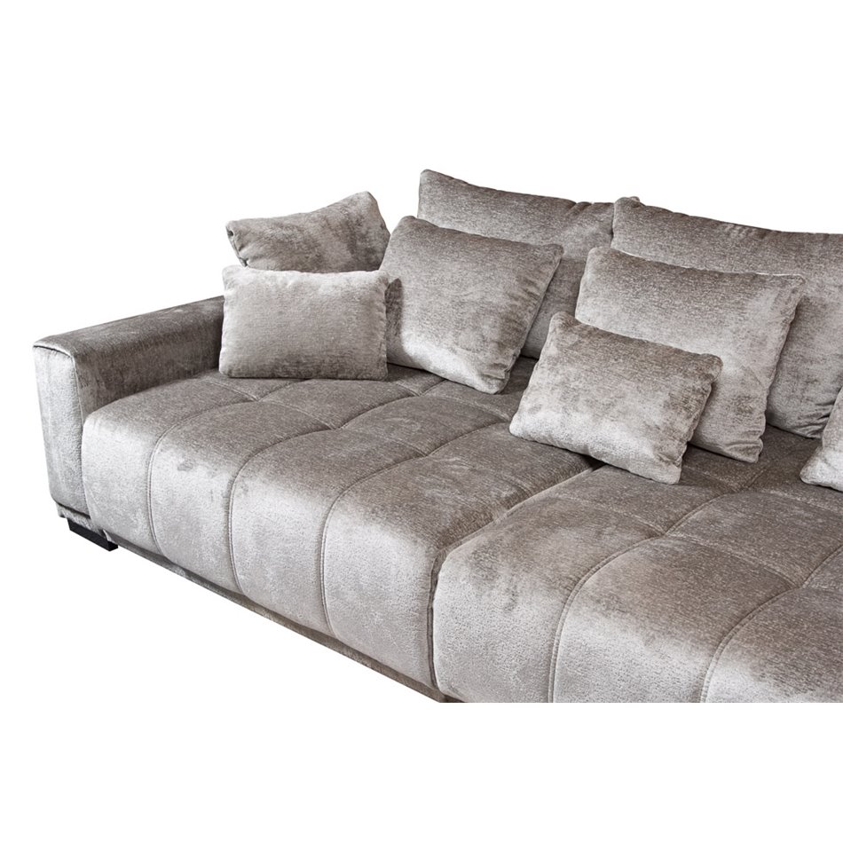 Sofa Wemindello, taupe, 184x238cm