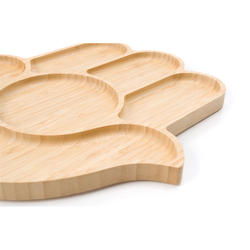 Bamboo serving plate Handy, 30.5x30.5x1.6cm