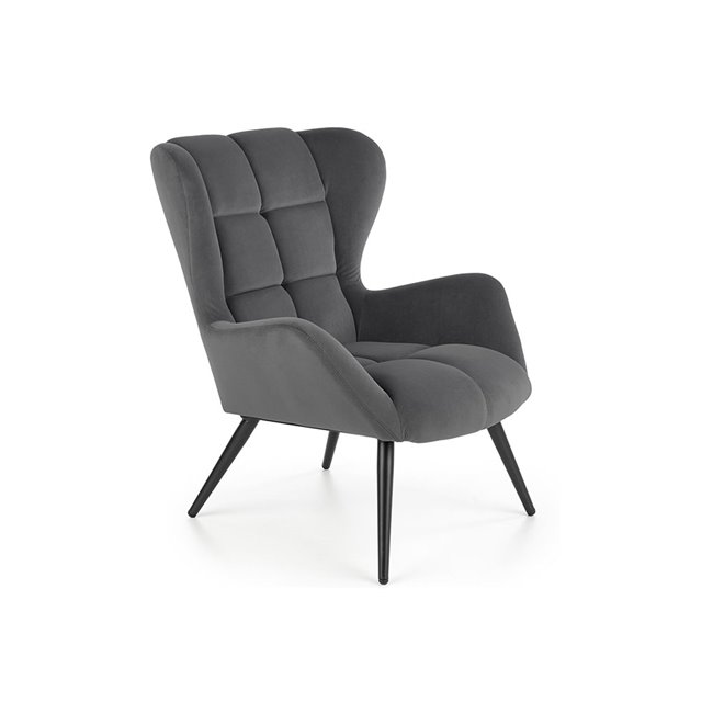 Arm chair Harion, grey, 91x75x86cm seat.H48cm