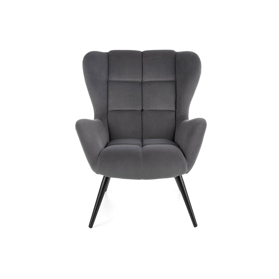 Arm chair Harion, grey, 91x75x86cm seat.H48cm