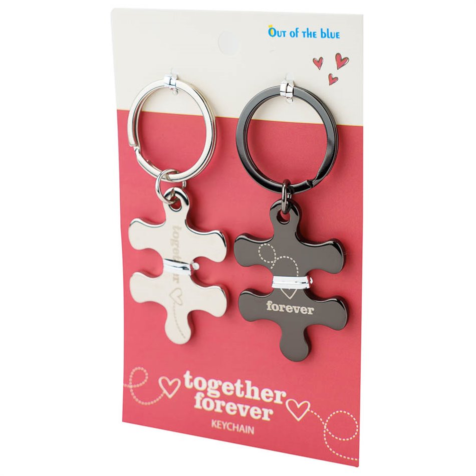 Keyring Together Forever, set of 2psc, 13x9cm