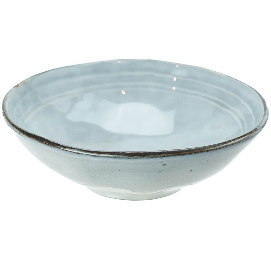 Bowl Flower, blue, D15cm