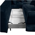 Sofa Wemonte,right corner,sleeping function,H49x283x181cm