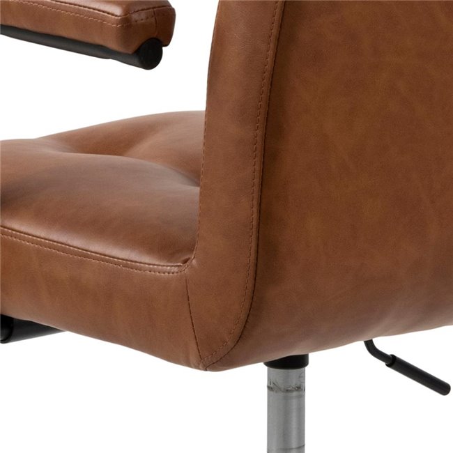 Office chair Acos, brown, 47-57x47x88.5cm