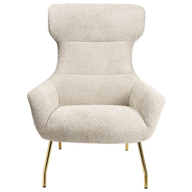 Armchair Sanday, taupe, H103x92x82cm