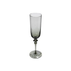 Champagne glass Sangro grey,  H23, D5.5cm