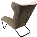 Armchair Dandy SK, taupe/brown, 91x125x75cm, seat h40cm