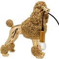 Table lamp Animal Poodle, zelta, H32x34x15.5cm, E27 40W