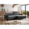 Corner sofa Elorelle R, Inari 96, gray, H105x225x160