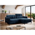 Corner sofa Elorelle R, Monolith 77, blue, H105x225x160