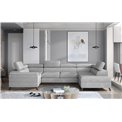 Corner sofa Elscada R, Paros 05, gray, H98x330x200