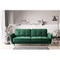 Sofa bed Ellis , Lukso 35, green, H83x220x90