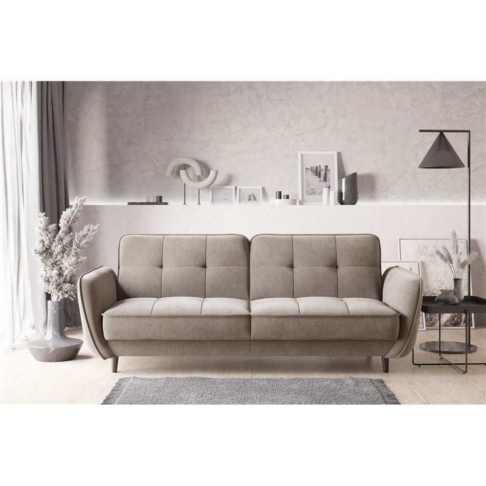 Sofa bed Ellis , Poco 7, gray, H83x220x90